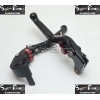 Folding Levers - Kawasaki ZX6R 00-04 ZX9R 00-03 ZX10R 04-05 ZX12R 00-06 ZZR600 05-09 Z1000 03-06 VERSYS 1000 12-14